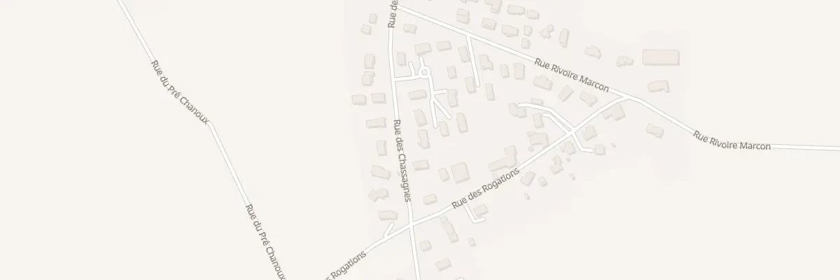 Plan du 90 Rue des Chassagnes à Saint-Siméon-de-Bressieux