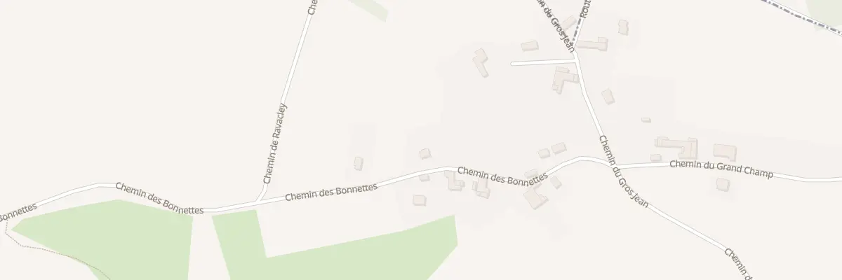 Plan du 175 Che des Bonnettes à Marnans