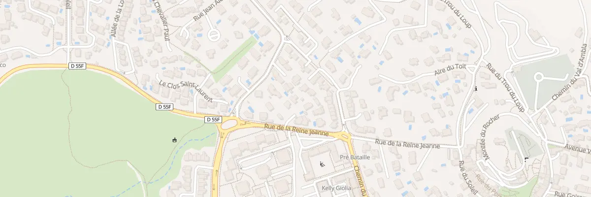 Plan du 20 Rue de la Reine Jeanne à Vitrolles