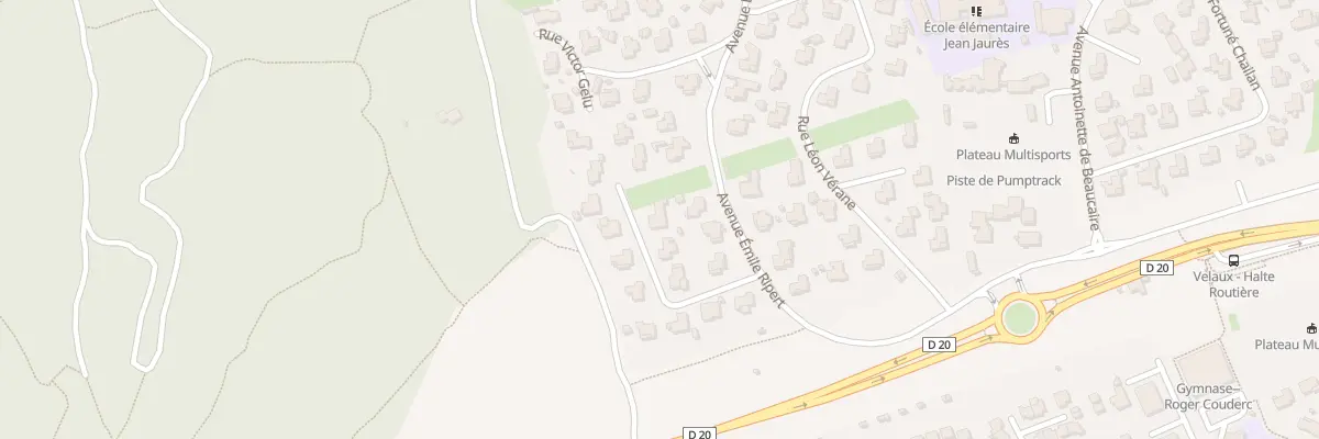 Plan du 8 Rue Louis le Gardonnel à Velaux