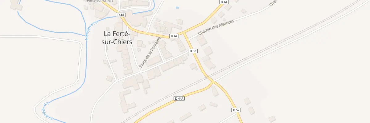 Plan du 16 Rue au Beurre à La Ferté-sur-Chiers