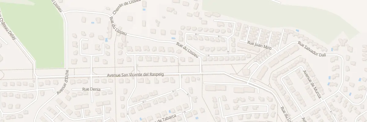 Plan du 74 Av San Vicente del Raspeig à L’Isle-d’Abeau