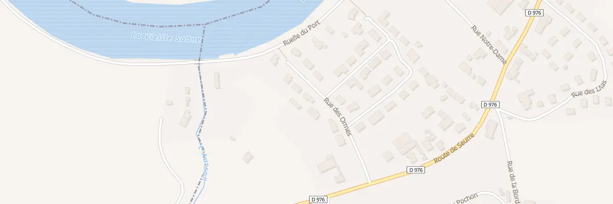 Plan du 4 Rue des Ormes à Losne
