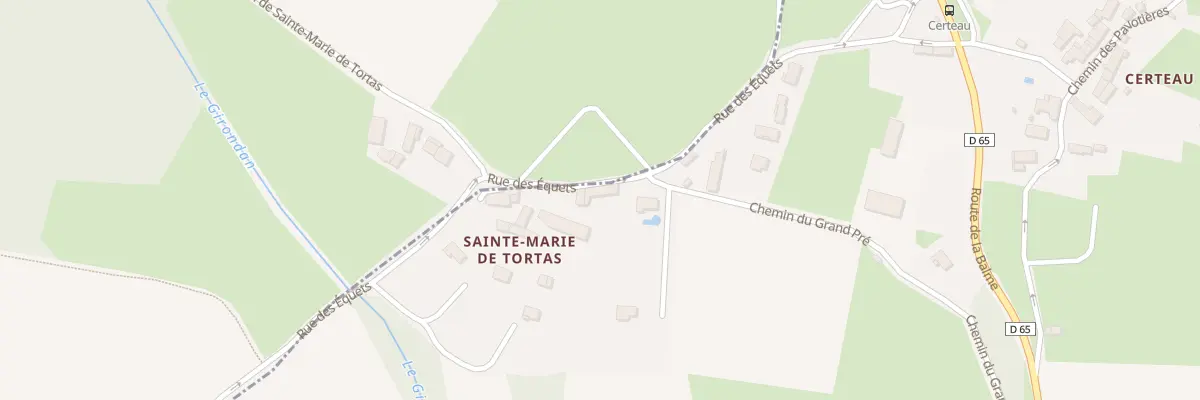 Plan du 5016 Rue des Equets à Leyrieu