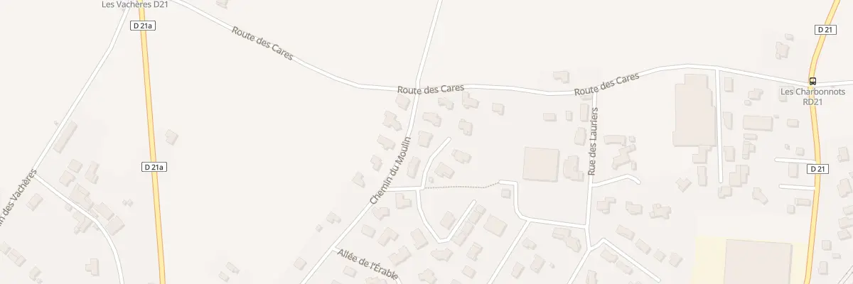 Plan du 6601 Charbonno à Saint-Hilaire-du-Rosier