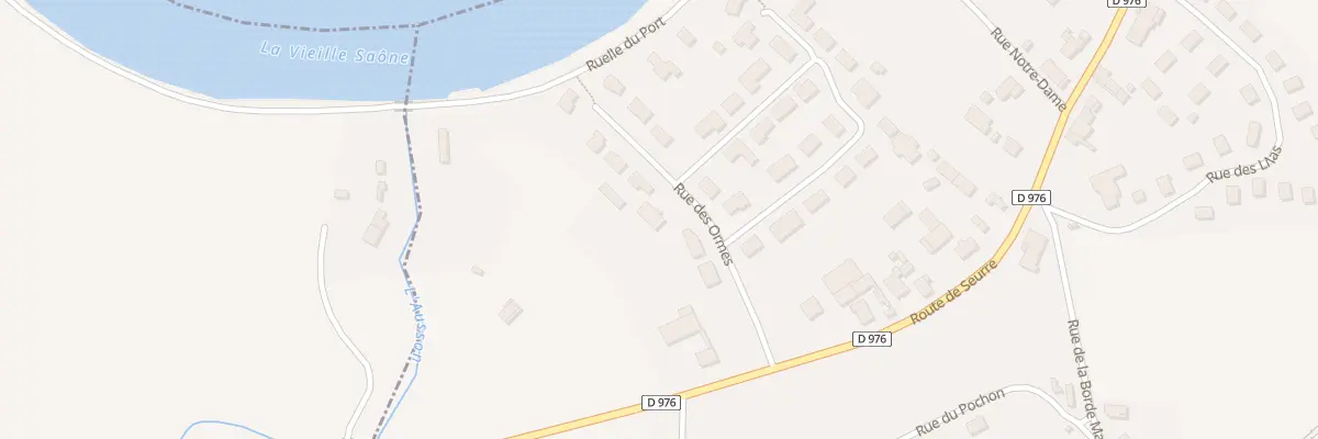 Plan du 3 Rue des Ormes à Losne
