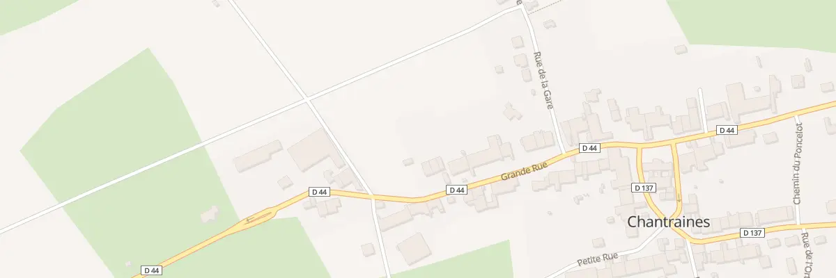 Plan du 5 Gr Grande Rue à Chantraines