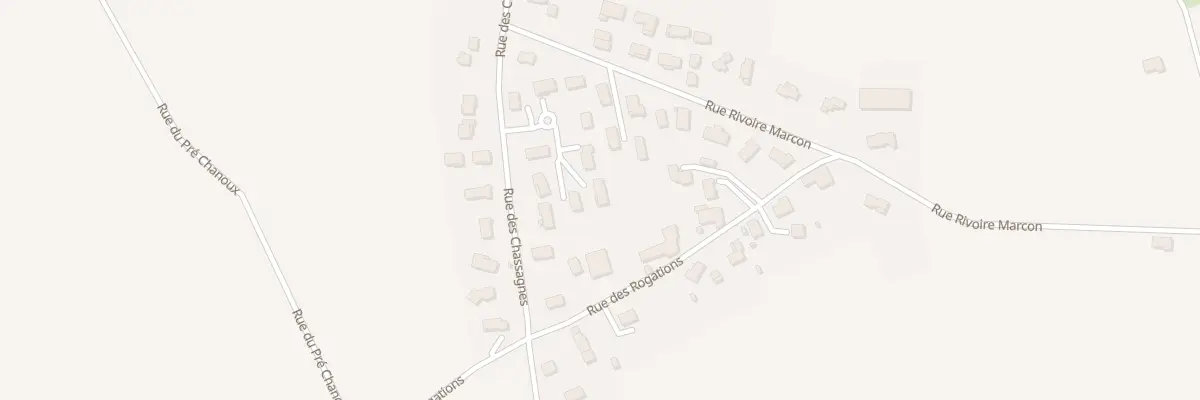 Plan du 230 Rue des Chassagnes à Saint-Siméon-de-Bressieux