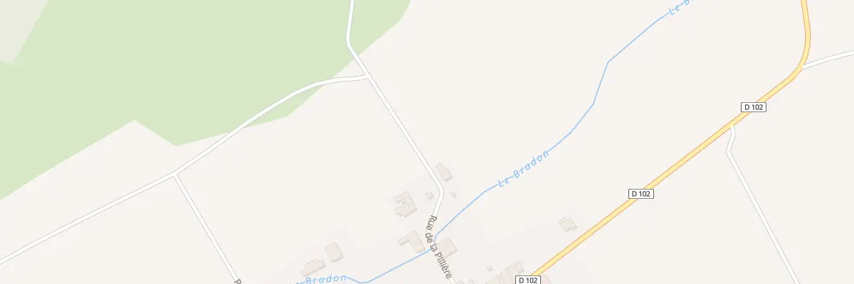 Plan du 6 Rue de la Pillière à Murvaux