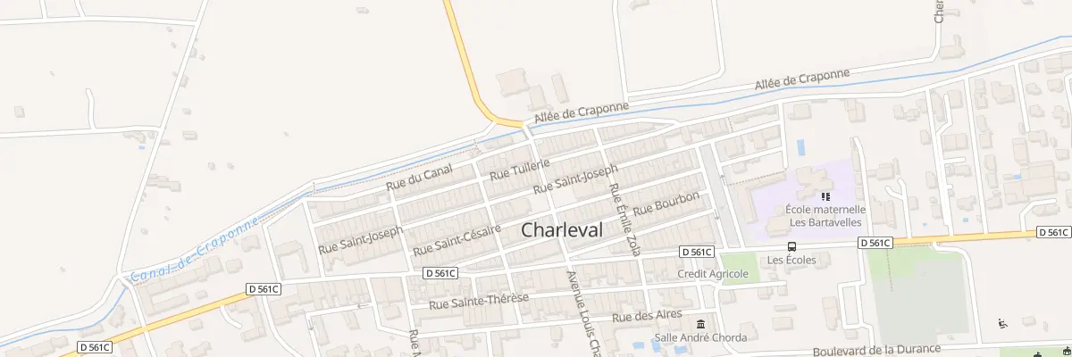 Plan du 5008 Rue Saint Joseph à Charleval