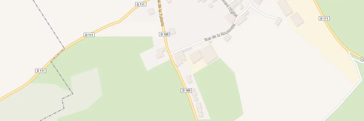 Plan du 13 Rue de la Tuilerie à Fouchères-aux-Bois