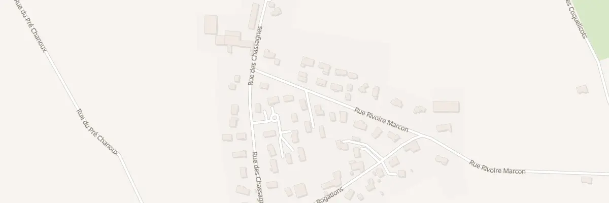 Plan du 613 Rue Rivoire Marcon à Saint-Siméon-de-Bressieux