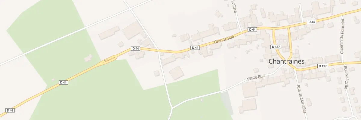 Plan du 8 Gr Grande Rue à Chantraines