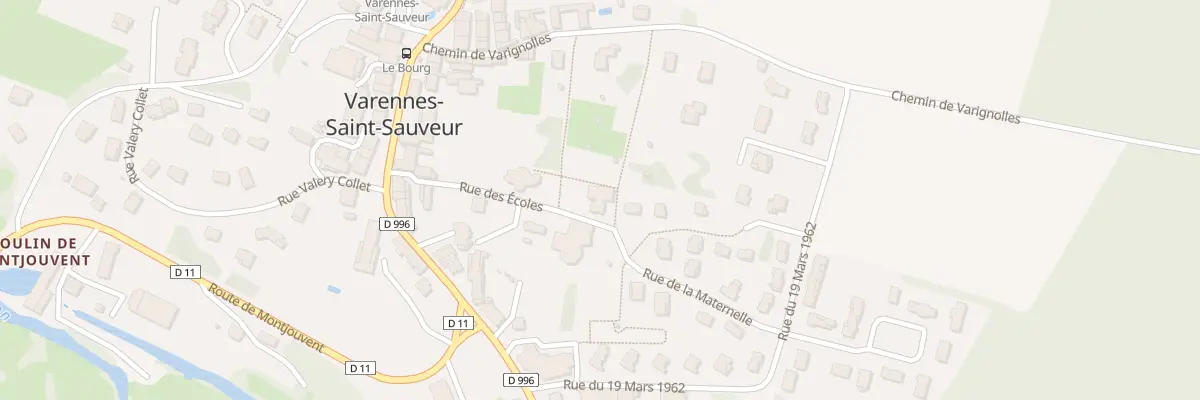 Plan du 148 Rte de la Maternelle à Varennes-Saint-Sauveur