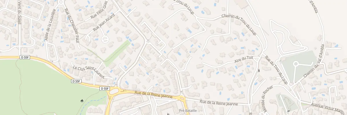 Plan du 19 Rue François de Baux à Vitrolles