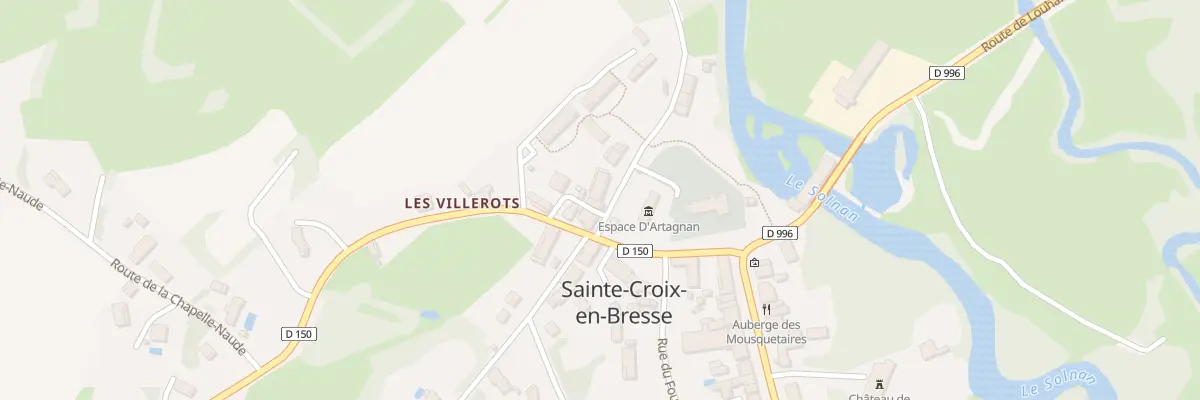 Plan du 5053 Les Villerots à Sainte-Croix-en-Bresse