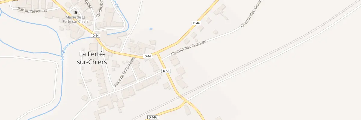 Plan du 1 Rue de la Gare à La Ferté-sur-Chiers