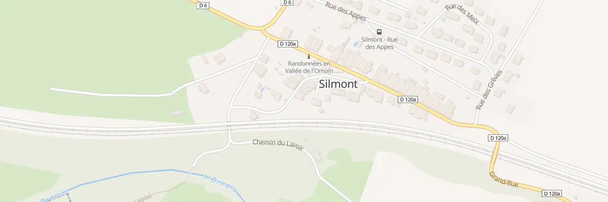 Plan du 6 Imp du Gué à Silmont