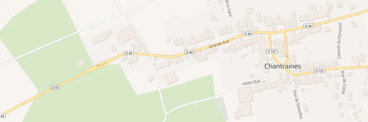 Plan du 10 Gr Grande Rue à Chantraines