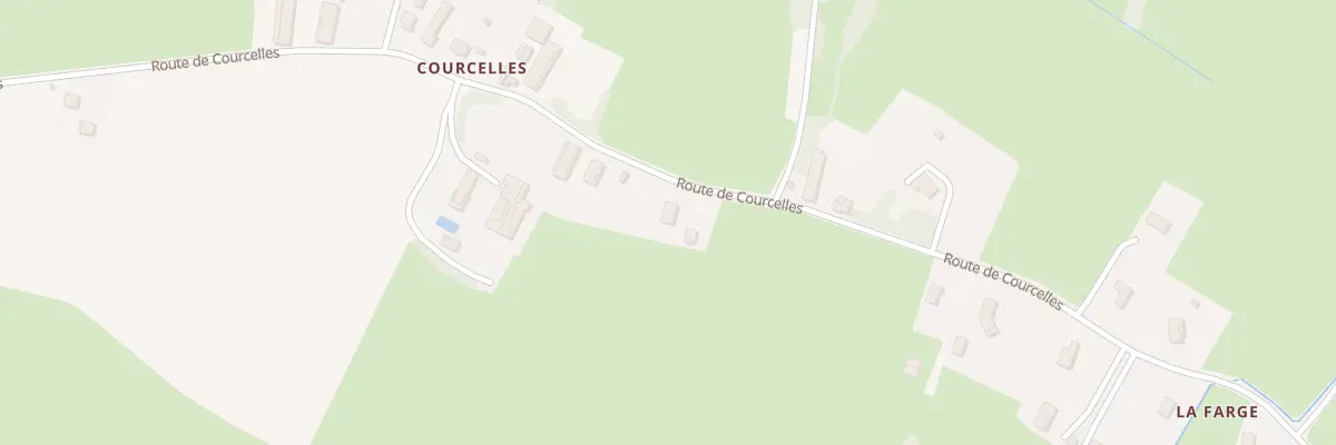 Plan du 1270 Rte de Courcelles à Bruailles
