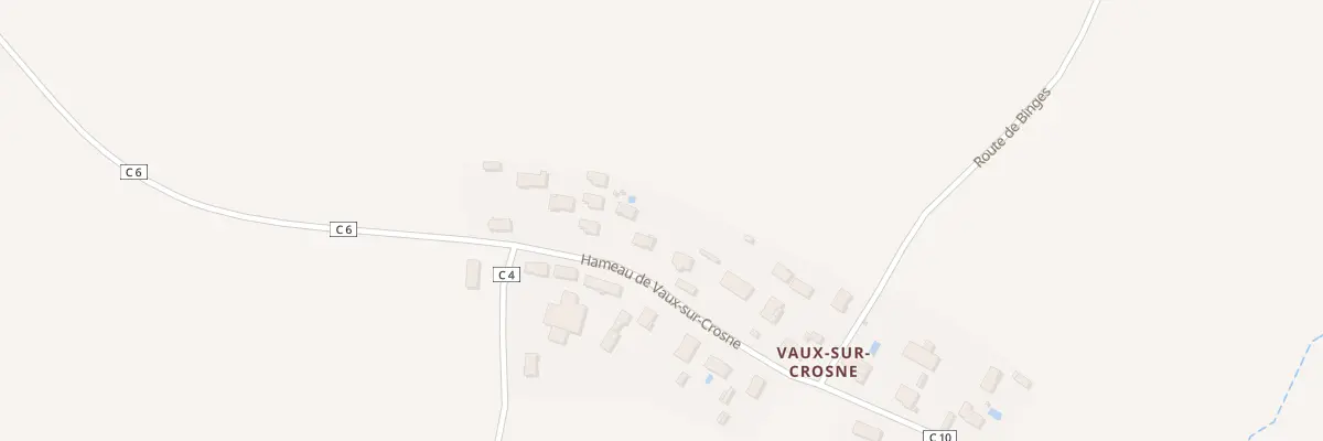 Plan du 5009 Hameau de Vaux sur Crosne à Remilly-sur-Tille