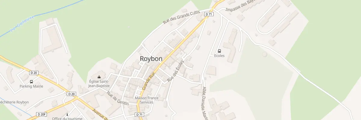 Plan du 31 Ven du Pressoir à Roybon