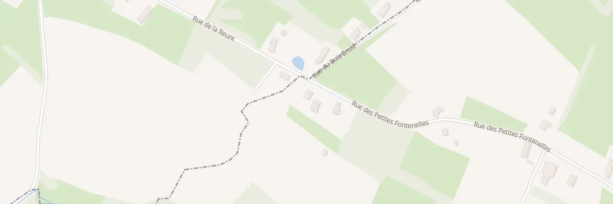 Plan du 859 Rue des Petites Fontenelles à La Chaux