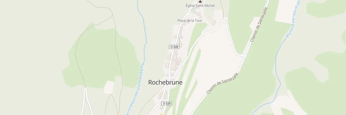Plan du 5036 Le Village à Rochebrune