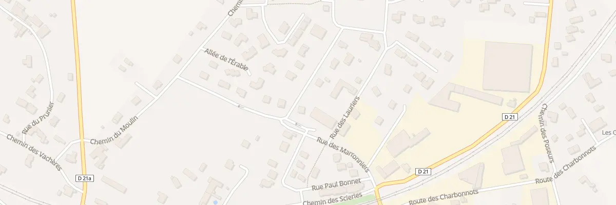 Plan du 5300 Charbonno à Saint-Hilaire-du-Rosier