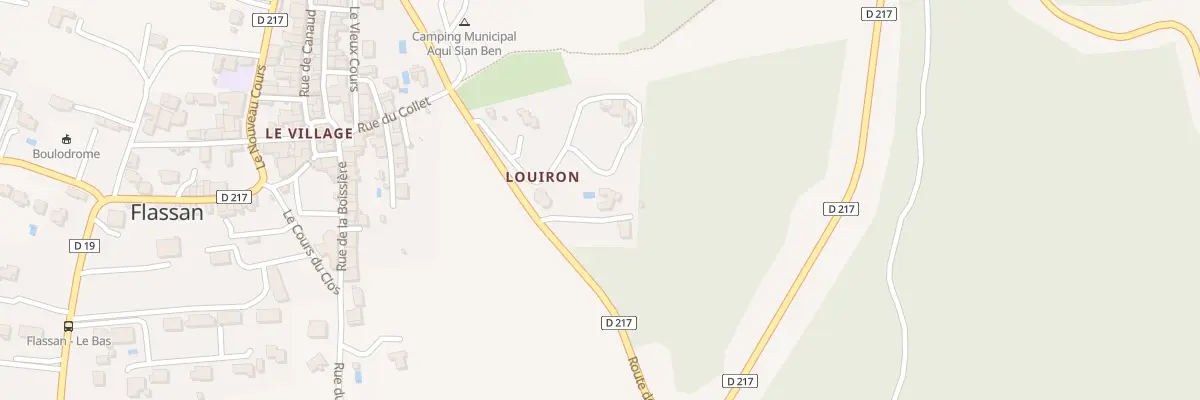 Plan du 303 Rte de la Gabelle à Flassan