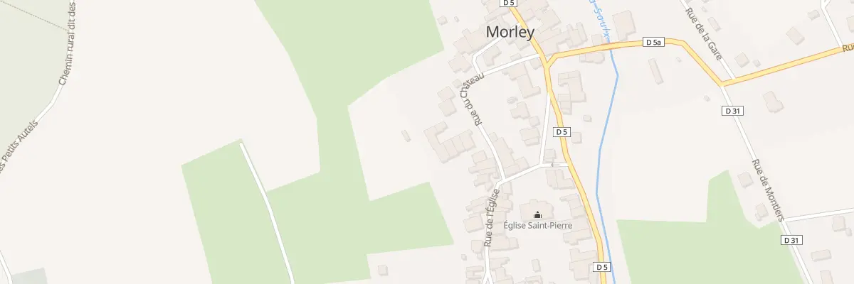 Plan du 9 Rue du Chateau à Morley