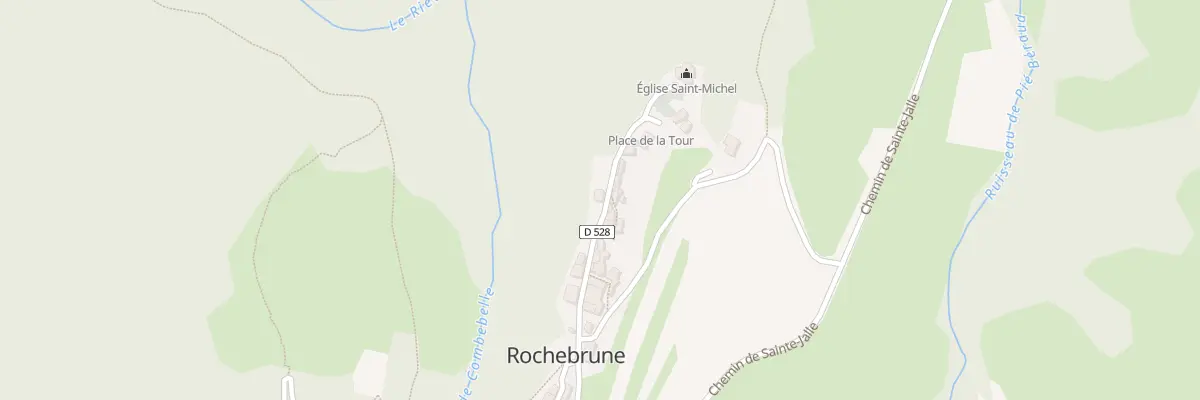 Plan du 5031 Le Village à Rochebrune