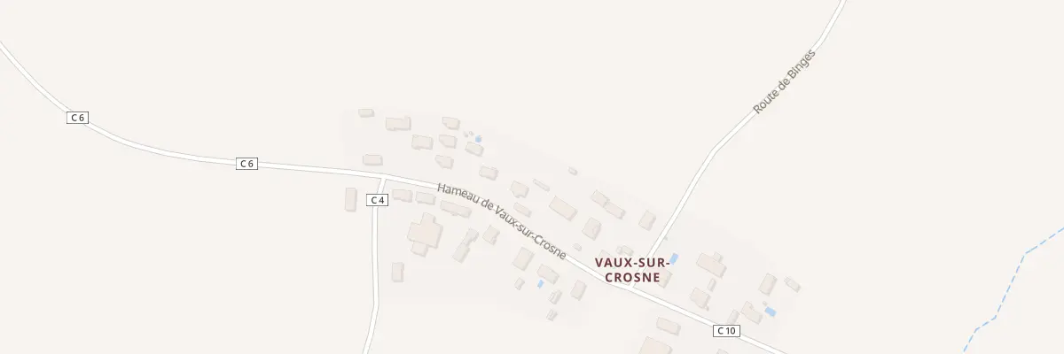 Plan du 11 Hameau de Vaux sur Crosne à Remilly-sur-Tille