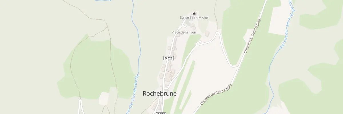 Plan du 5005B Le Village à Rochebrune