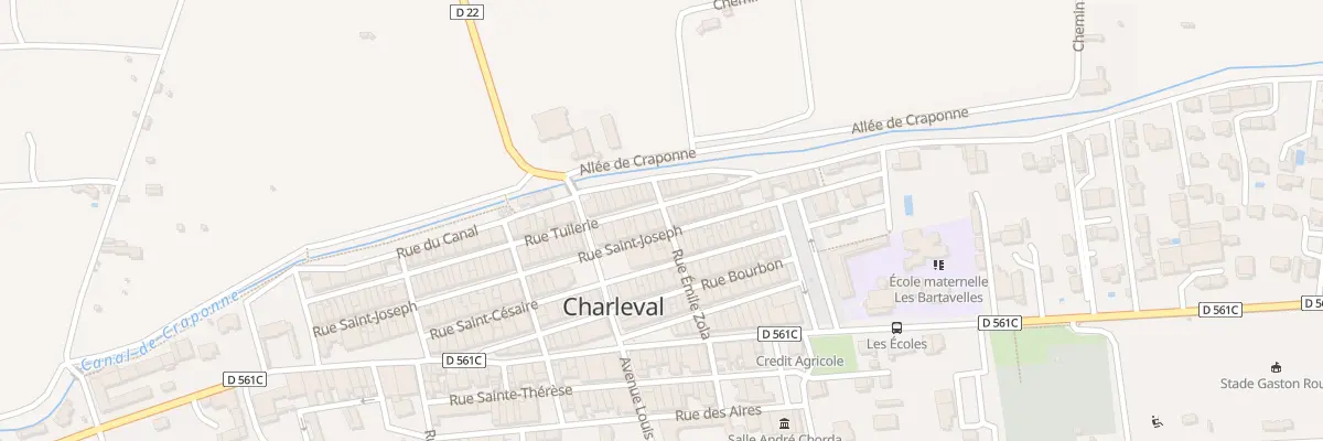Plan du 32 Rue Saint Joseph à Charleval