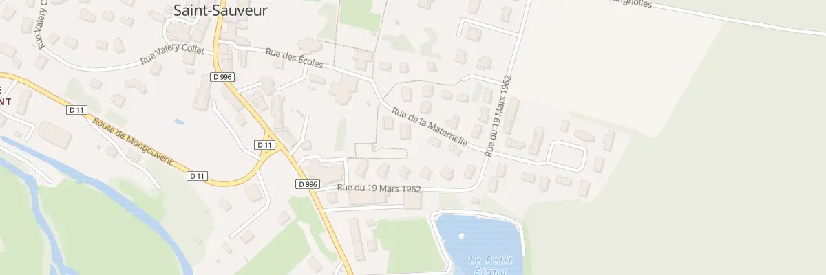 Plan du 87 Rte de la Maternelle à Varennes-Saint-Sauveur