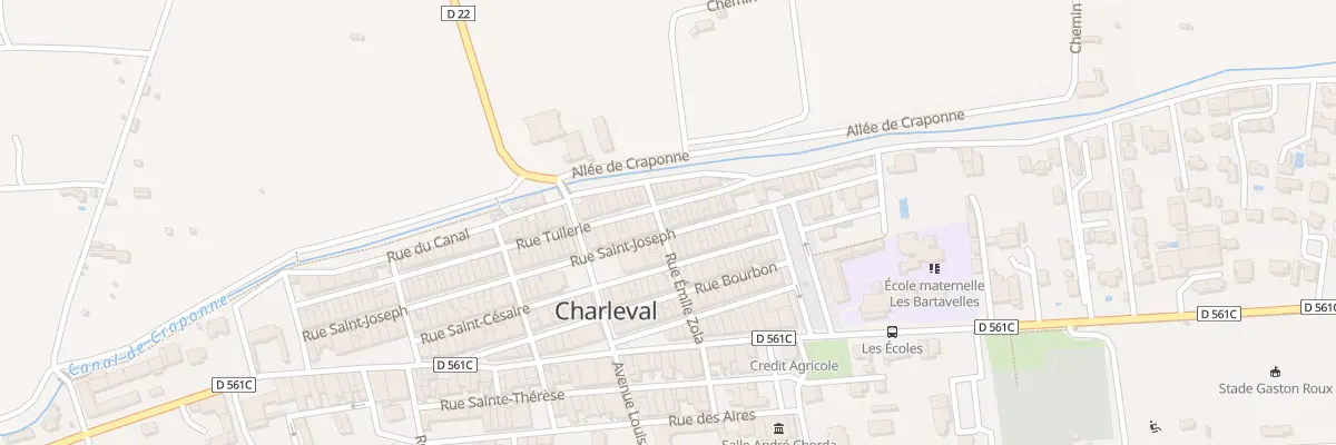 Plan du 30 Rue Saint Joseph à Charleval