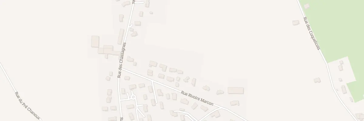 Plan du 520 Rue Rivoire Marcon à Saint-Siméon-de-Bressieux