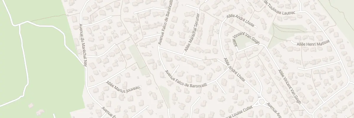 Plan du 73 All Maréchal Augereau à Velaux