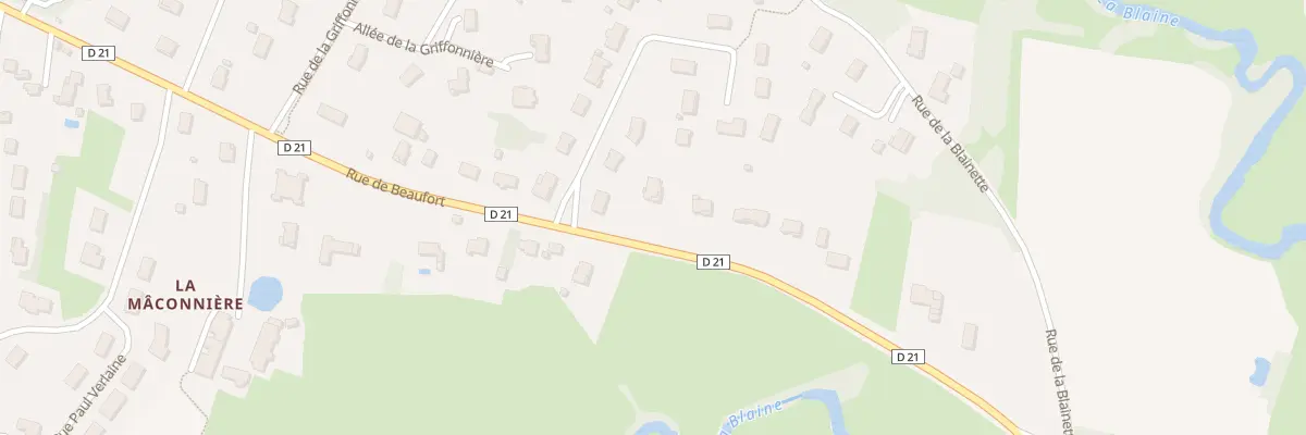 Plan du 95 Rue de Beaufort à Louhans-Châteaurenaud