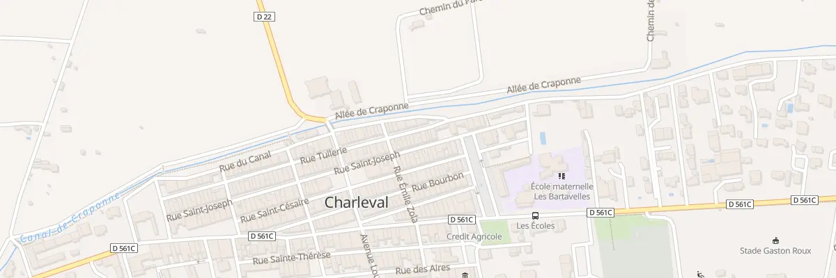 Plan du 18 Rue Saint Joseph à Charleval