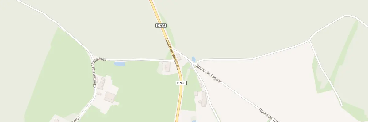 Plan du 30 Rte de Tagiset à Sainte-Croix-en-Bresse