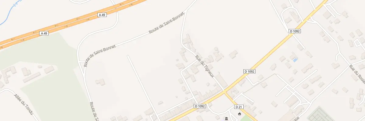 Plan du 5035 Le Village à Saint-Hilaire-du-Rosier