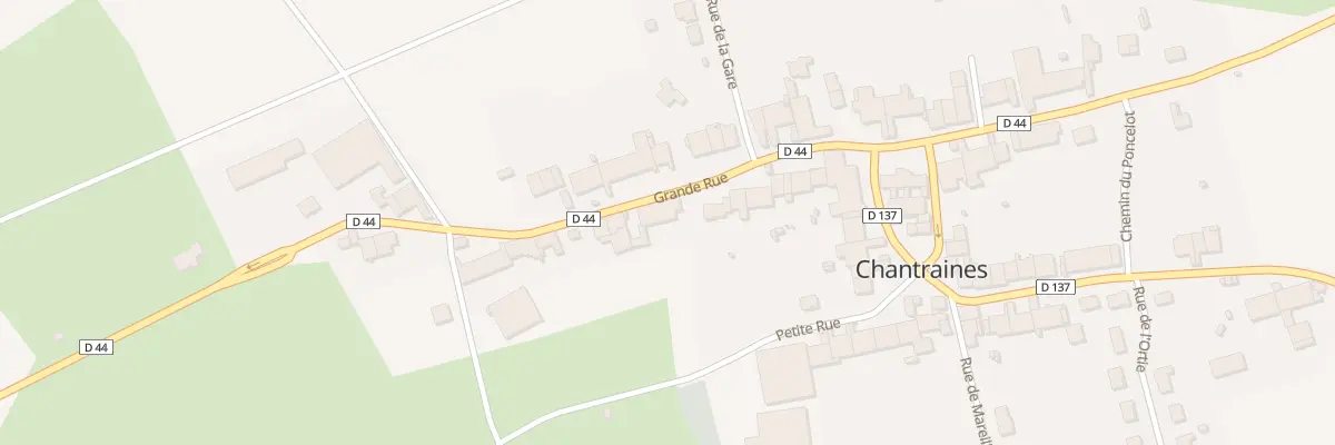 Plan du 18 Gr Grande Rue à Chantraines