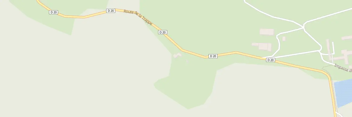 Plan du 1560 Rte de la Trappe à Roybon