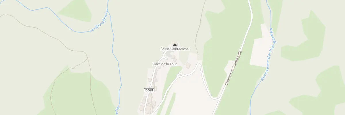 Plan du 5040 Le Village à Rochebrune