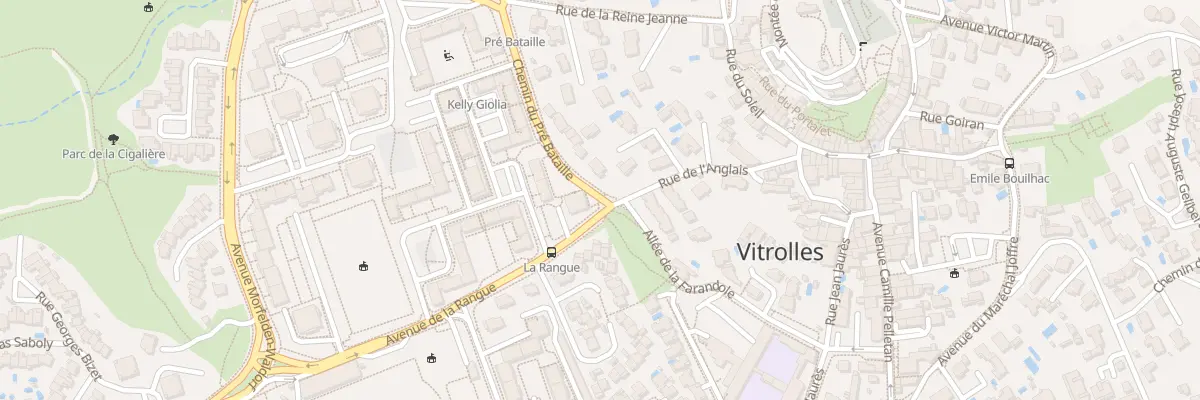 Plan du 9001 Res du Fouquet à Vitrolles