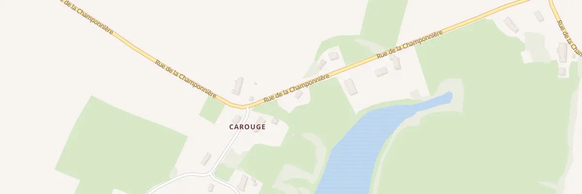 Plan du 2400 Rue de la Champonnière à Serley