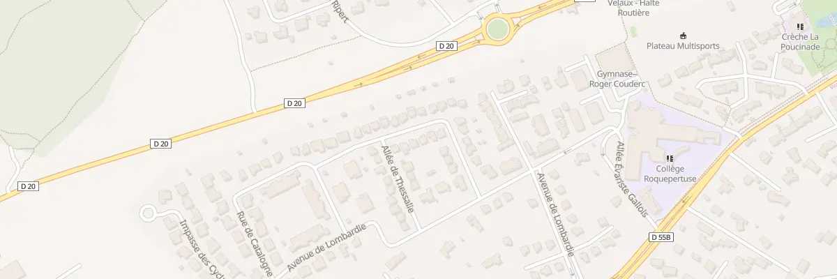 Plan du 11 Rue de Catalogne à Velaux