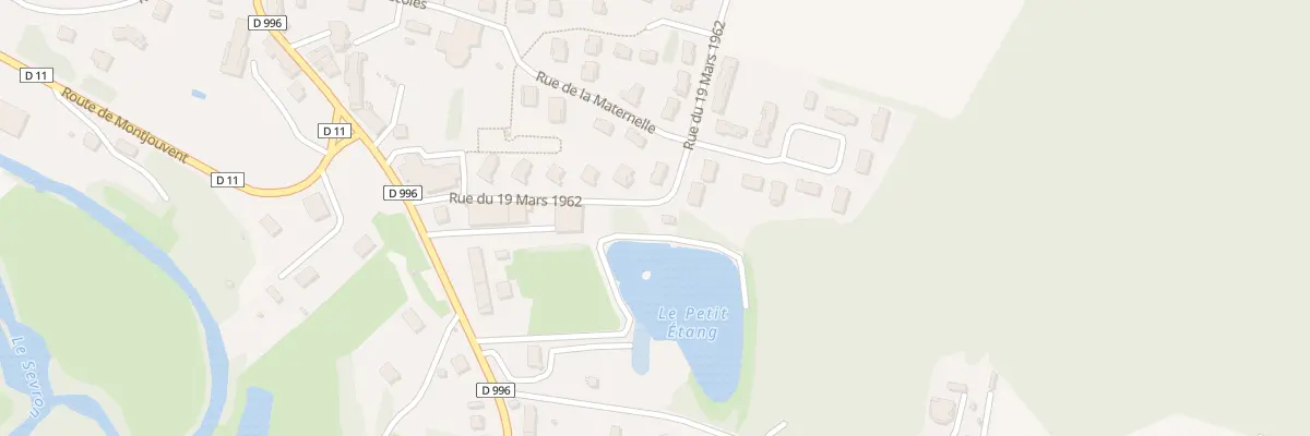 Plan du 5488 Rue du Dix-Neuf Mars 1962 à Varennes-Saint-Sauveur